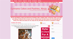 Desktop Screenshot of cynhamscakes.com